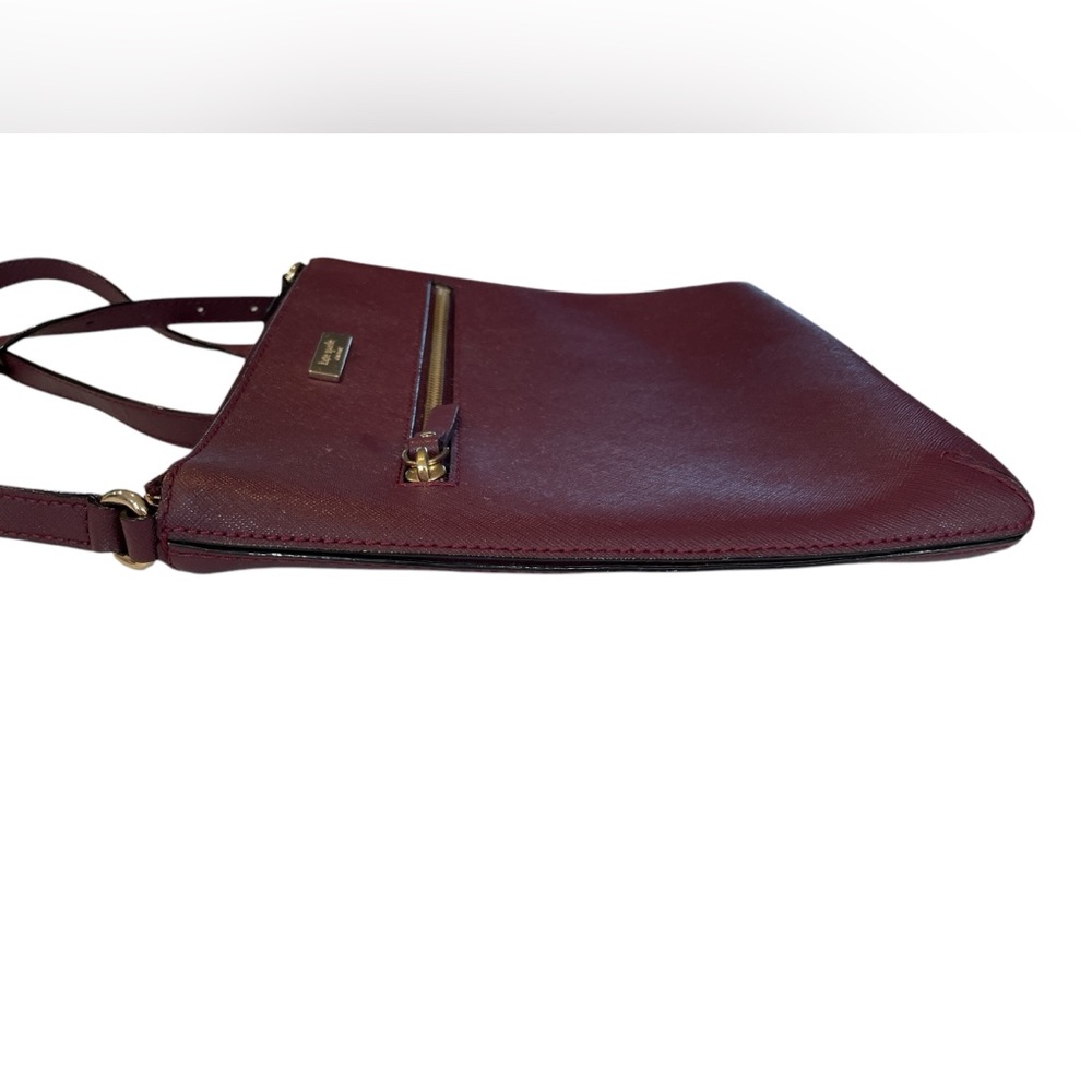 Kate Spade Laurel Way Rima Crossbody Bag Mahogany EUC - Picture 4 of 5